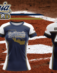 California Gold Baseline Pullover Jerseys