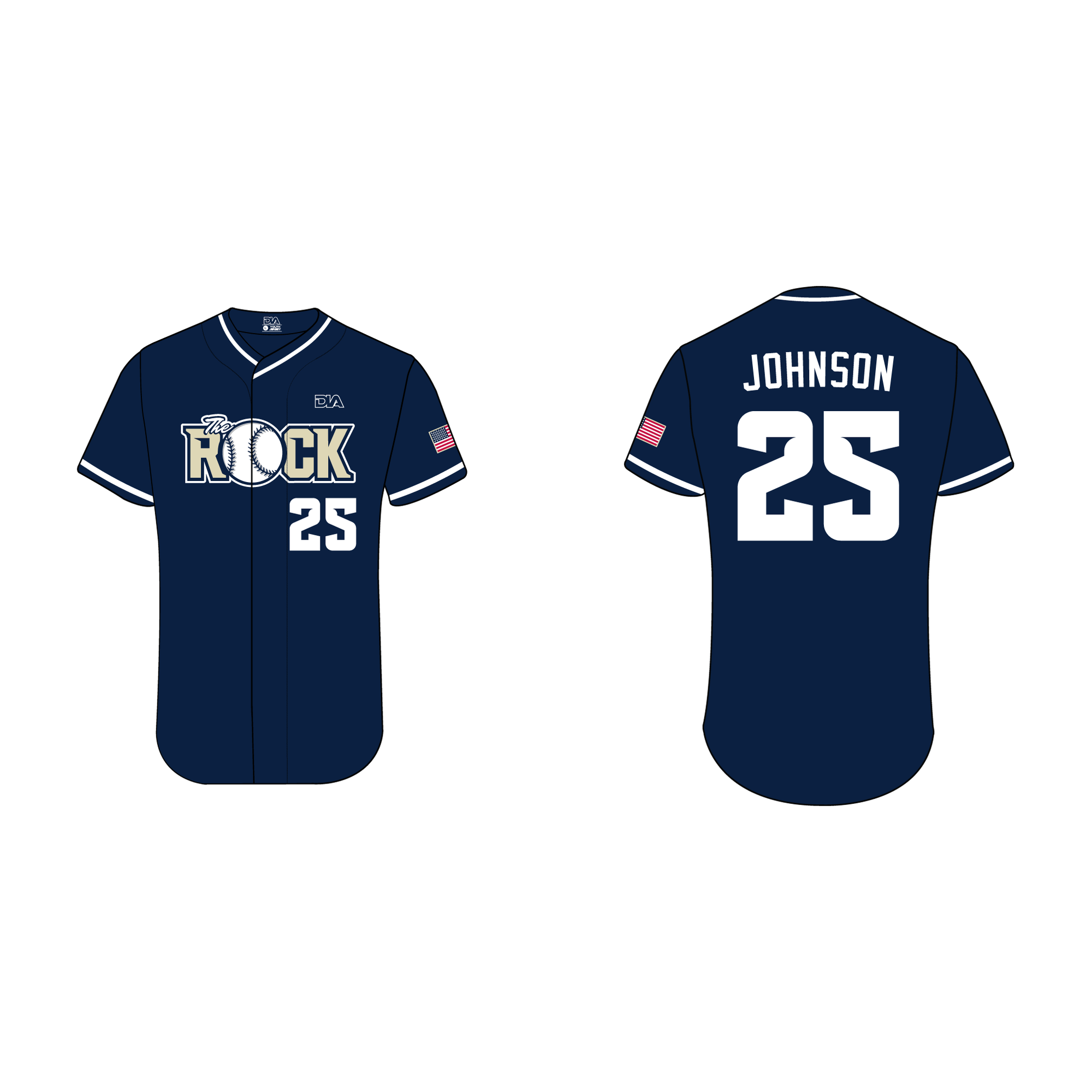 The Rock Classic Button-Up Jersey