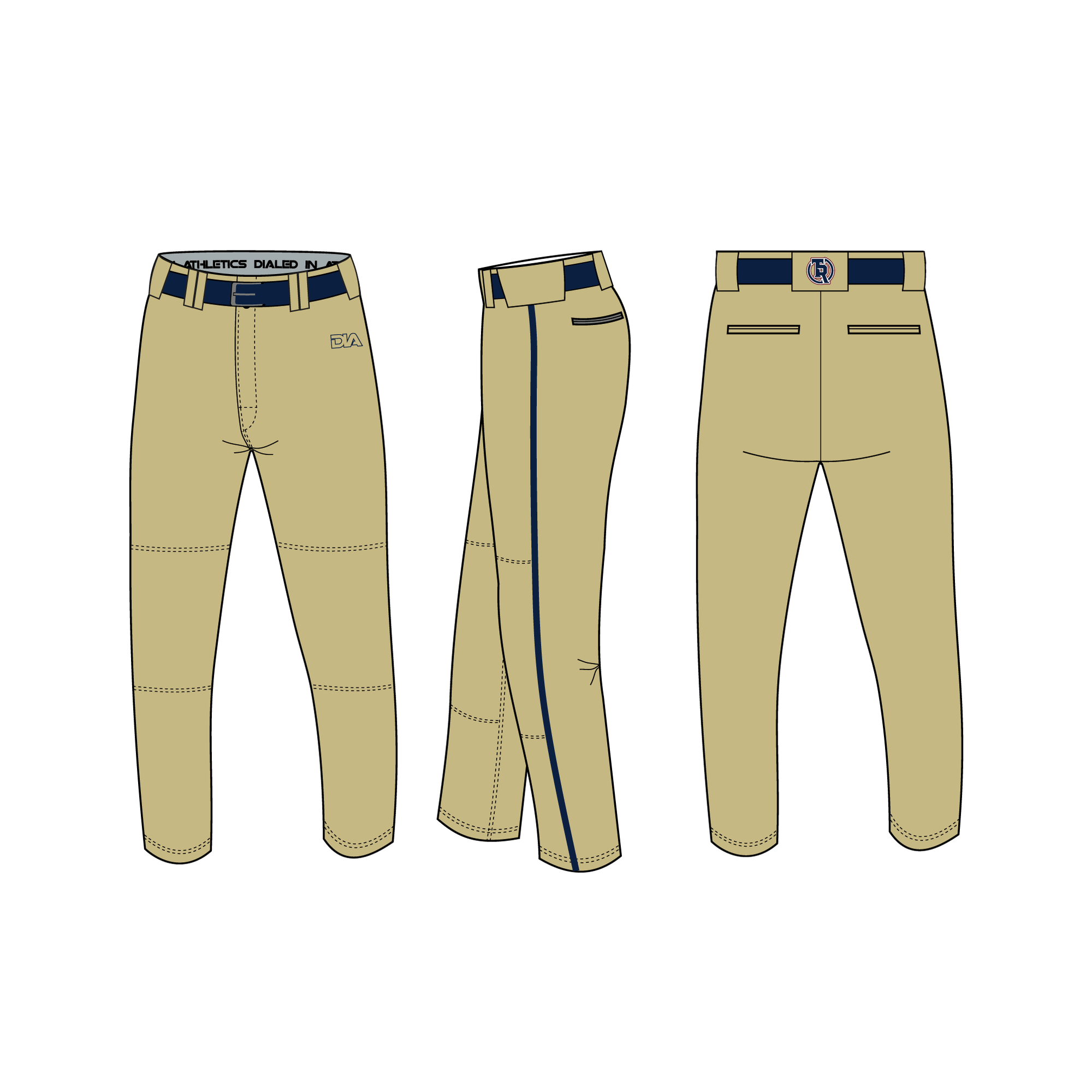 The Rock Baseball Pants