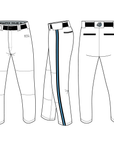 Nevada County Bulldogs Baseball Pants