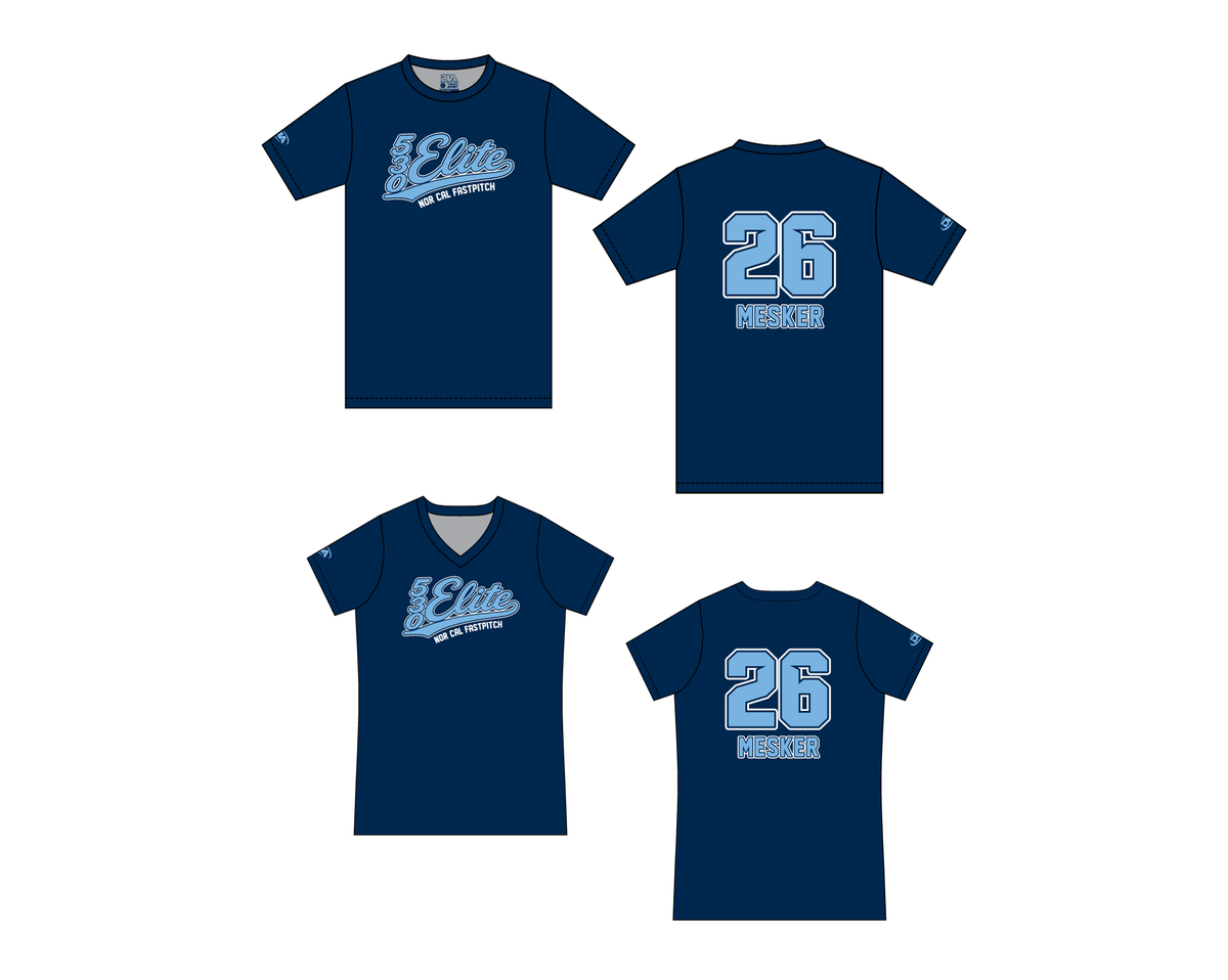 530 Elite Softball Baseline Dri-fit Tee 