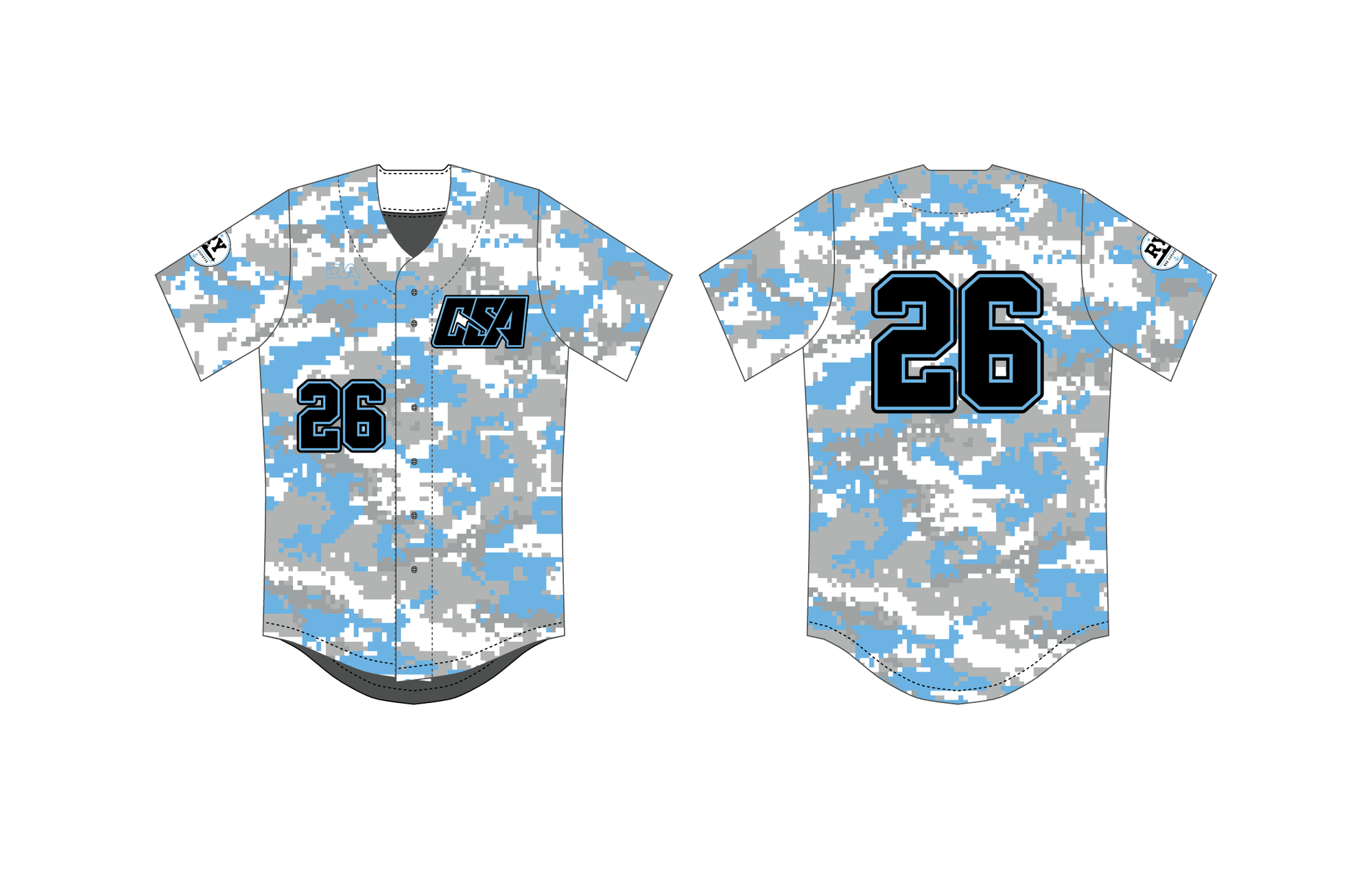 CSA Classic Button-Up Jersey 