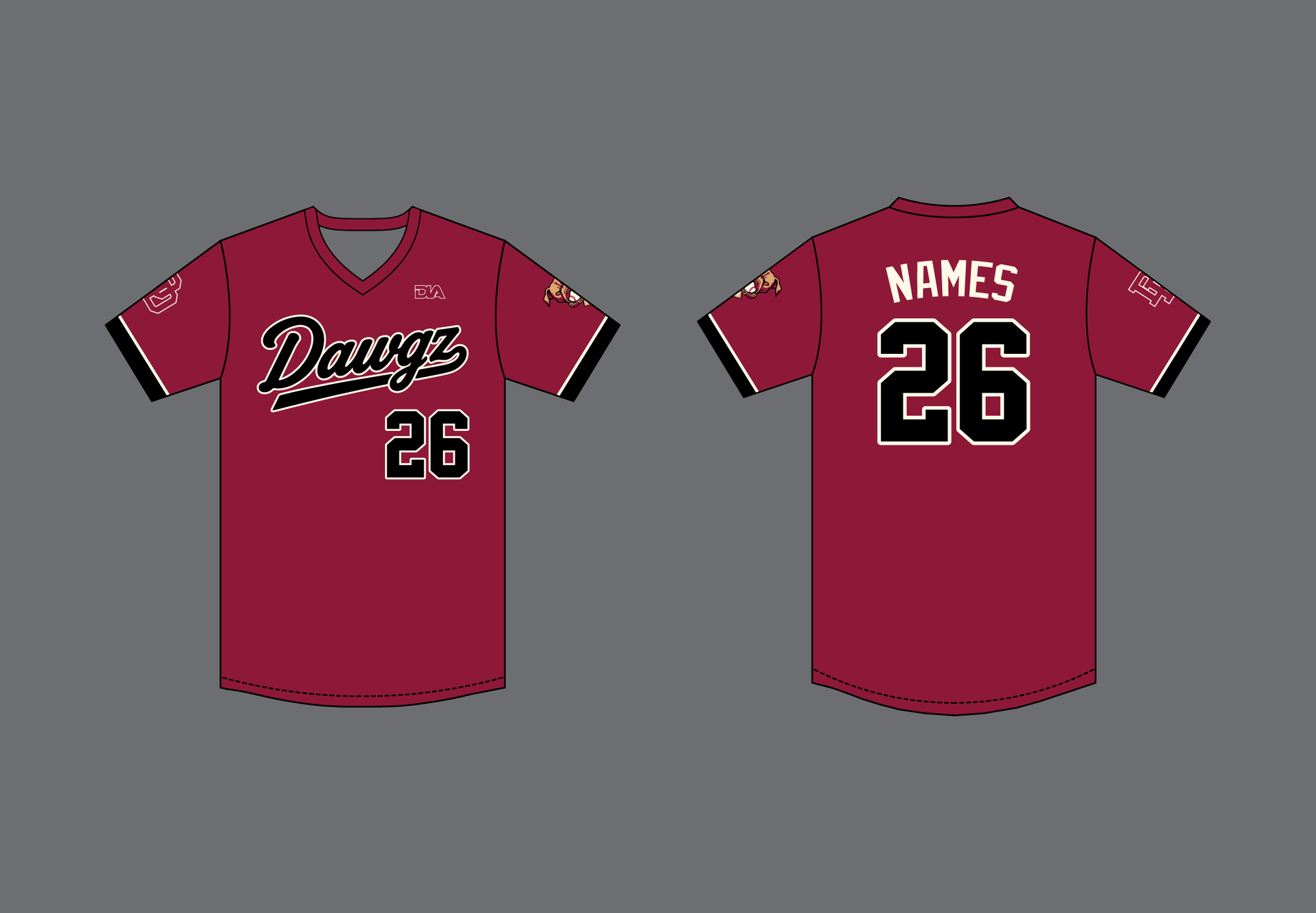 Diamond Dawgz Pullover Jersey 