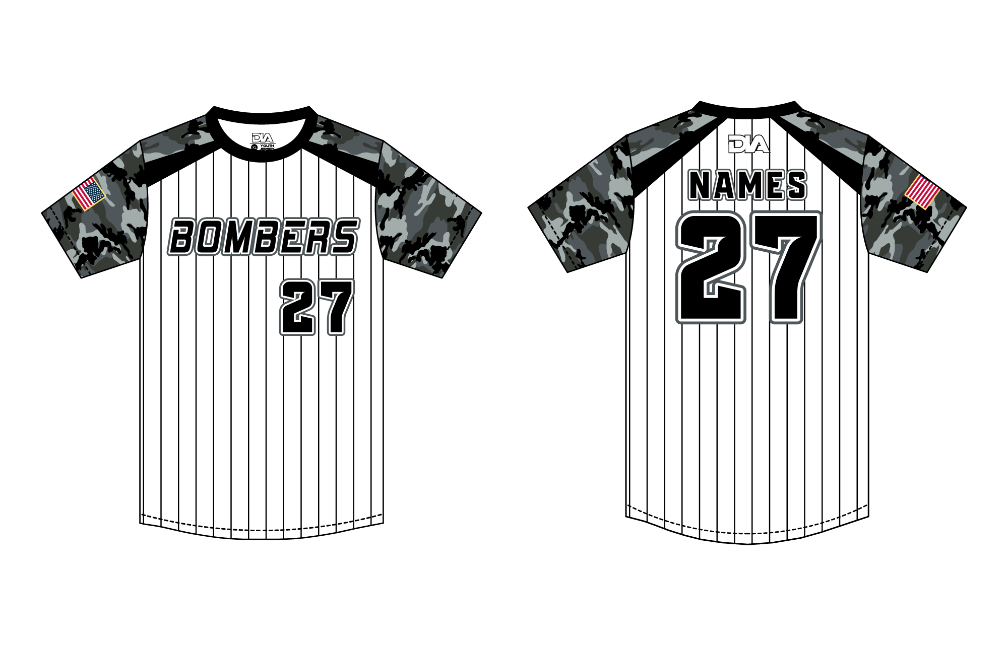 NC Bombers Pullover Jersey 