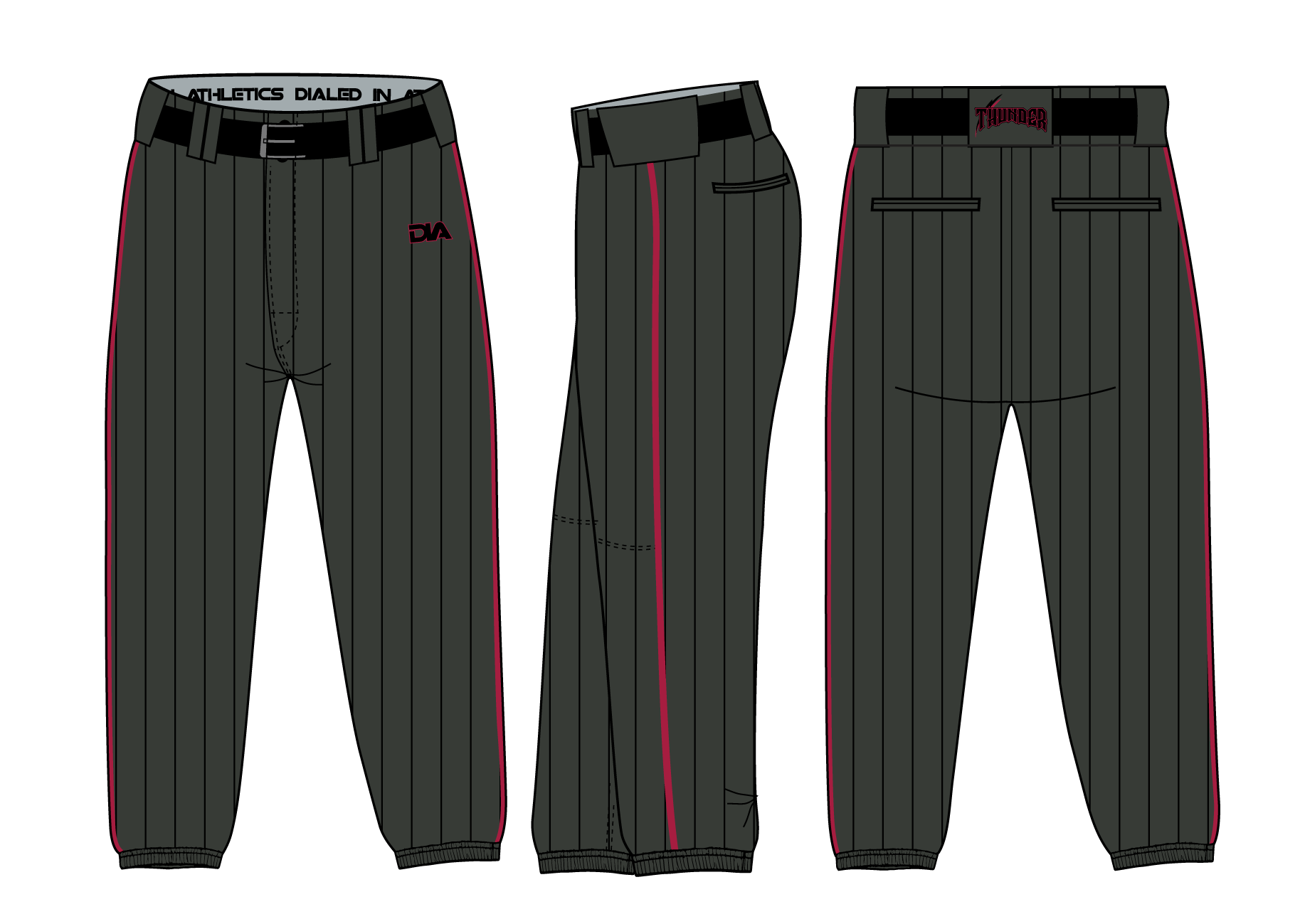 NC Thunder Softball Pant 