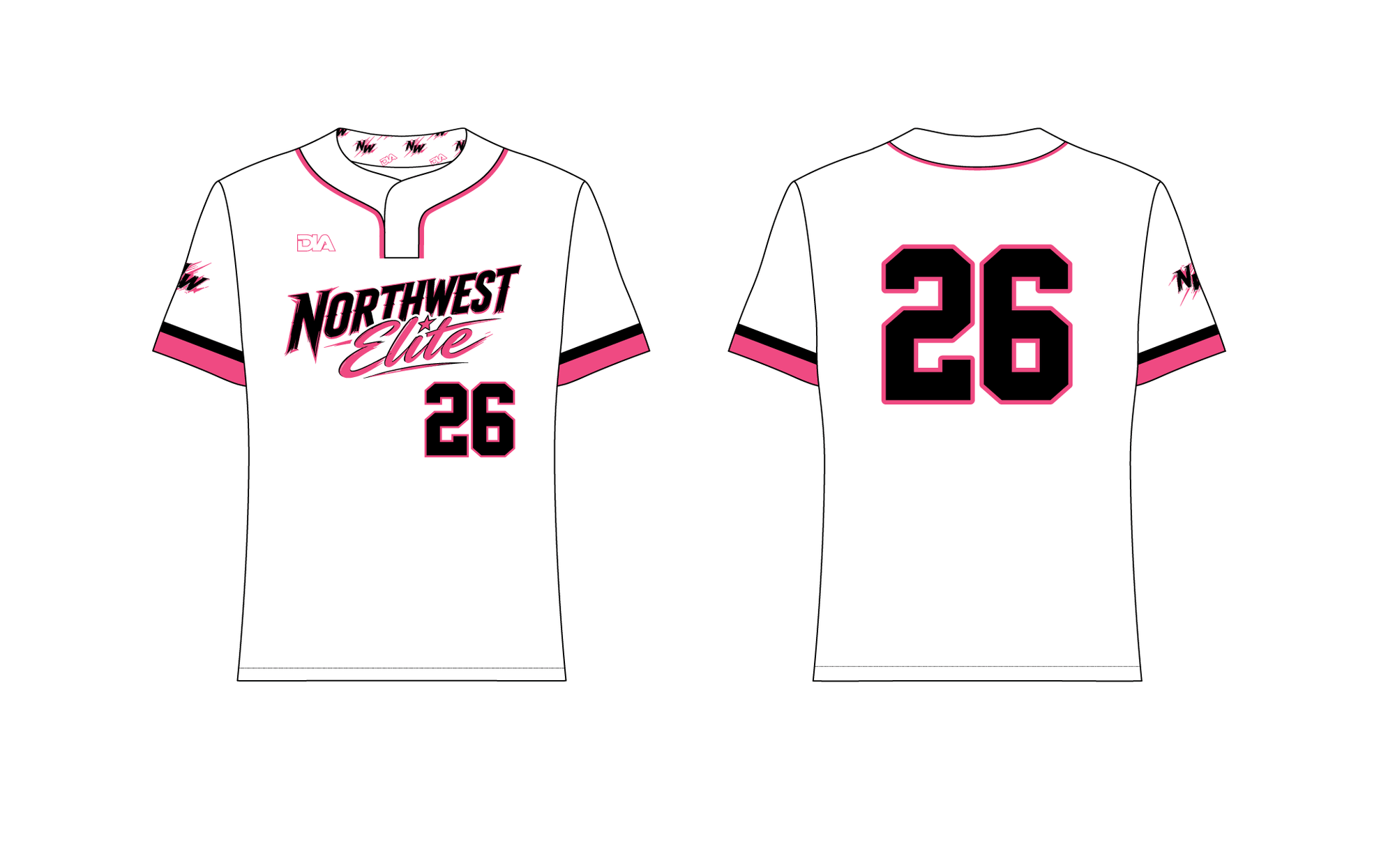 Northwest Elite Stealth 2-Button Jersey 