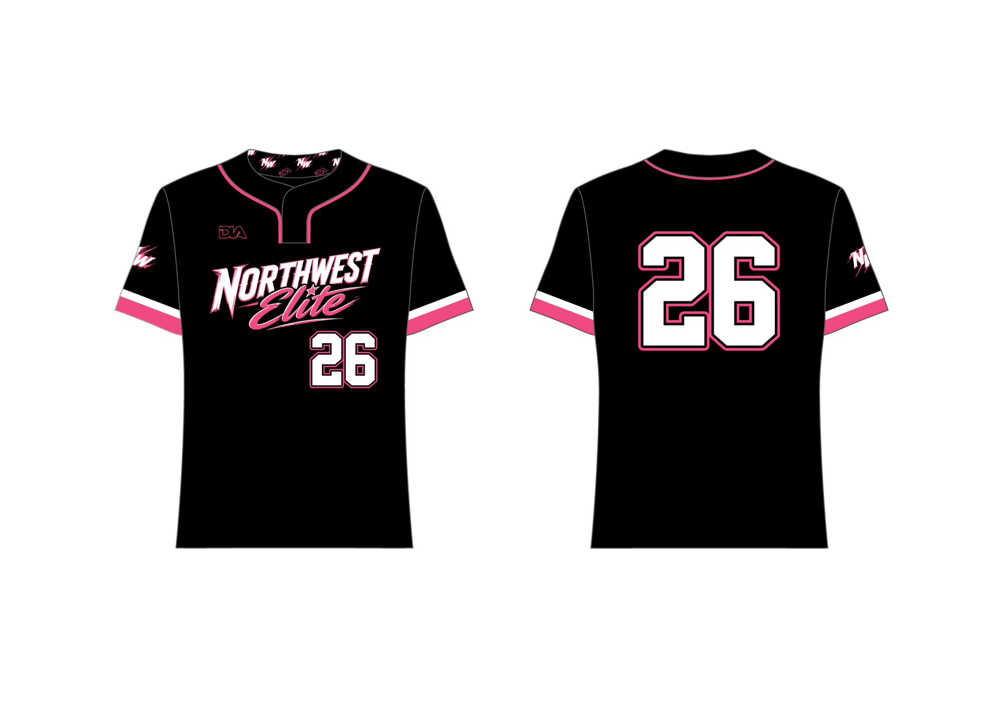 Northwest Elite Stealth 2-Button Jersey 
