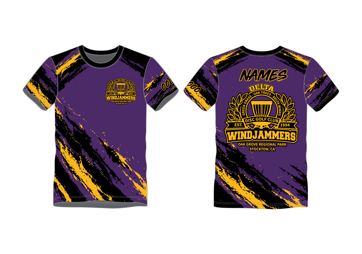 Windjammer Disc Golf Baseline Pullover Jersey 