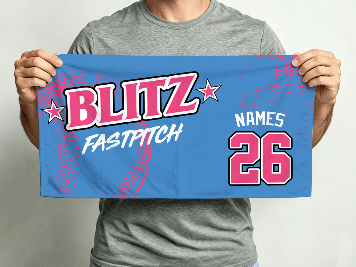 Blitz Softball Players Towel 
