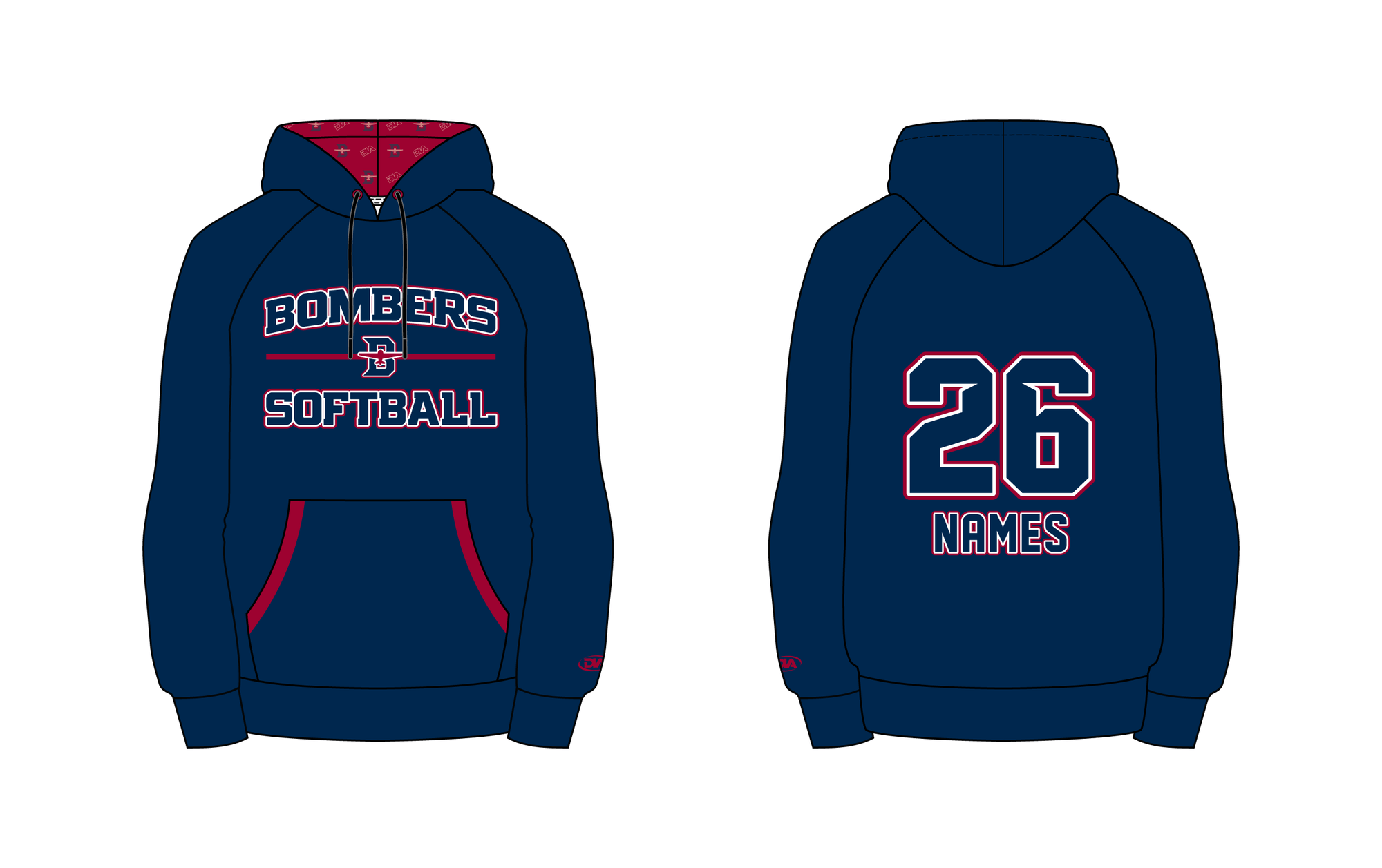 Bidwell Bombers Apex Hoodie 