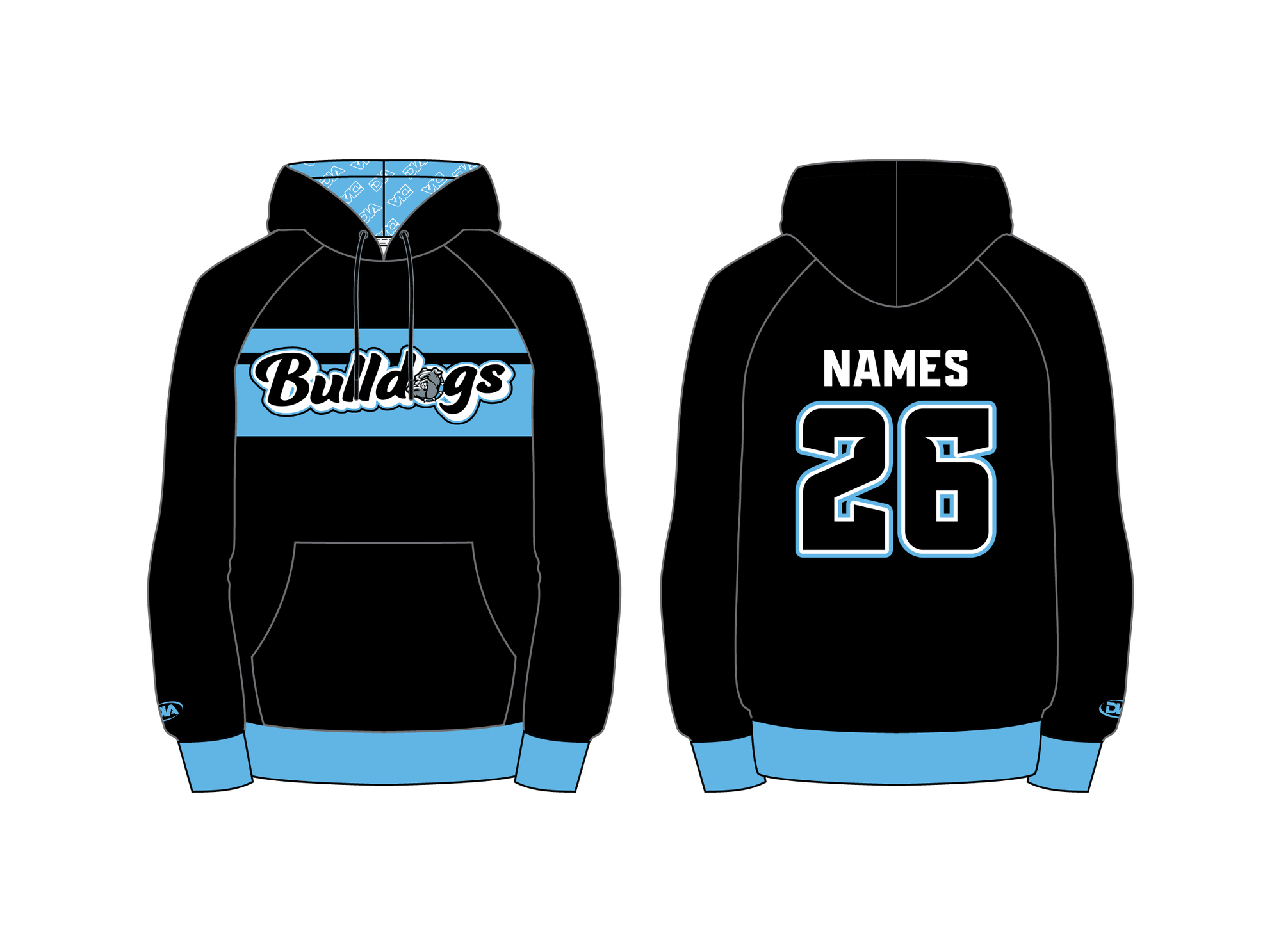 Nevada County Bulldogs Apex Hoodie 