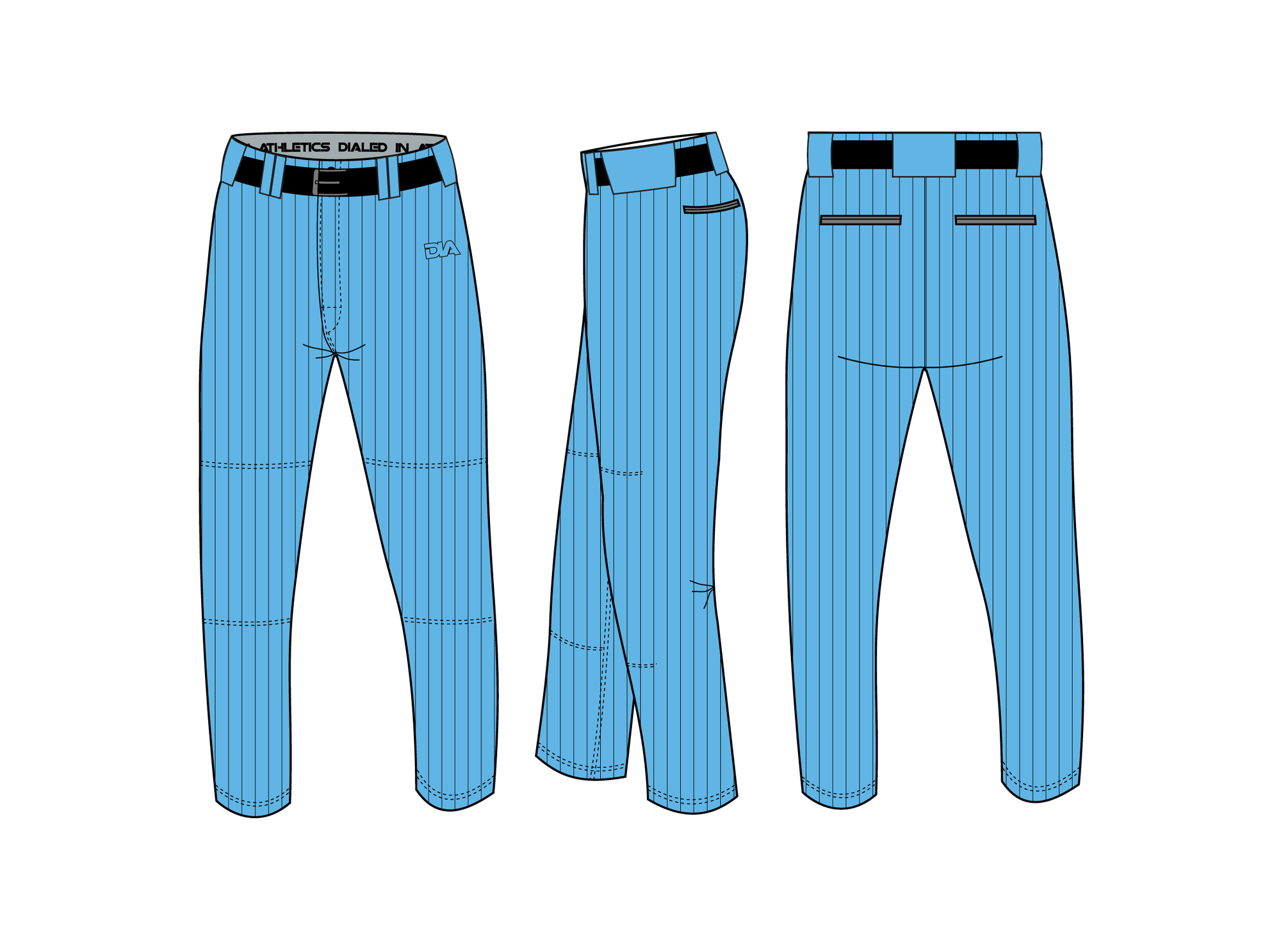 Nevada County Bulldogs Baseball Pants 