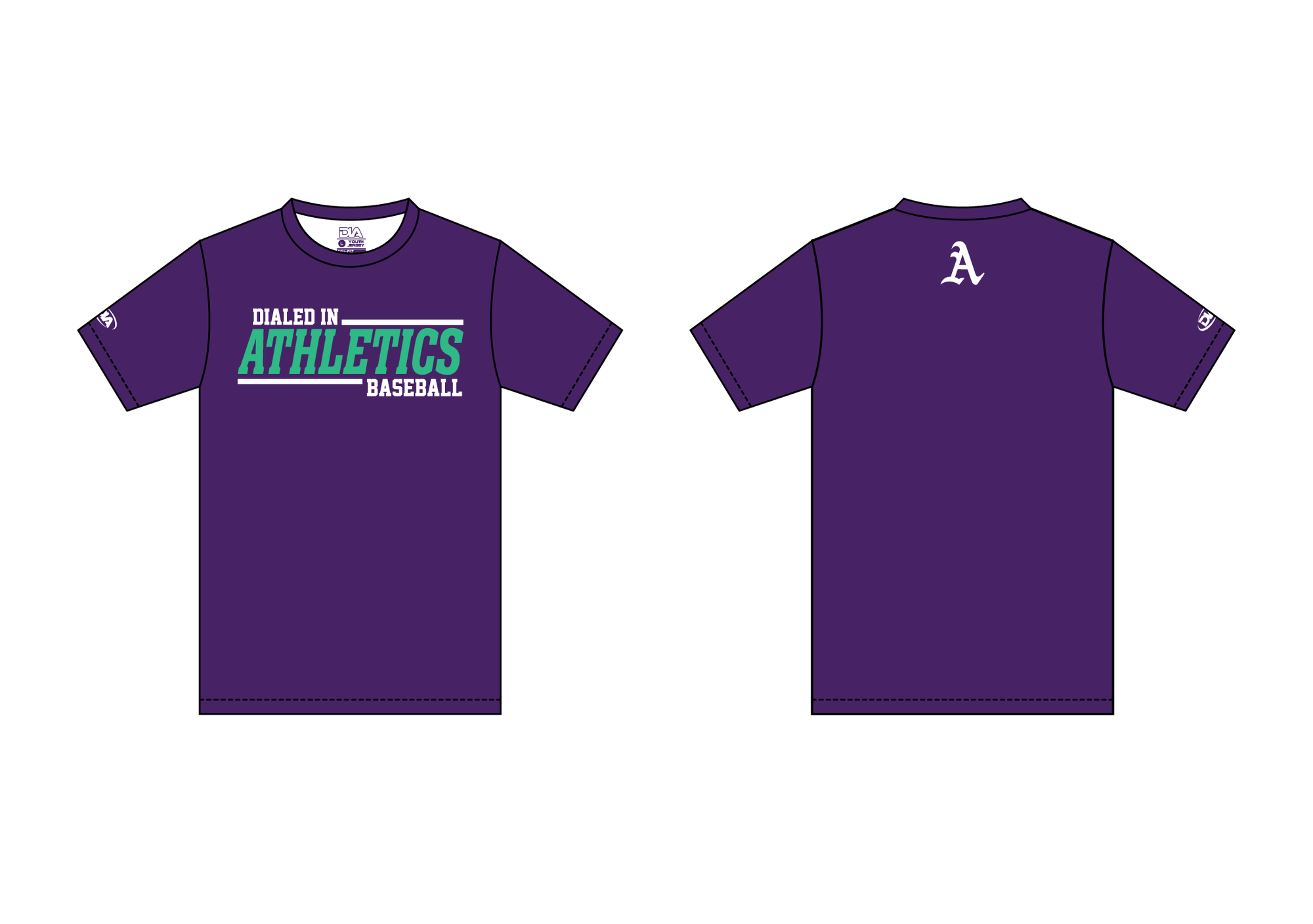 Athletics Baseball Baseline Dri-Fit Tee 