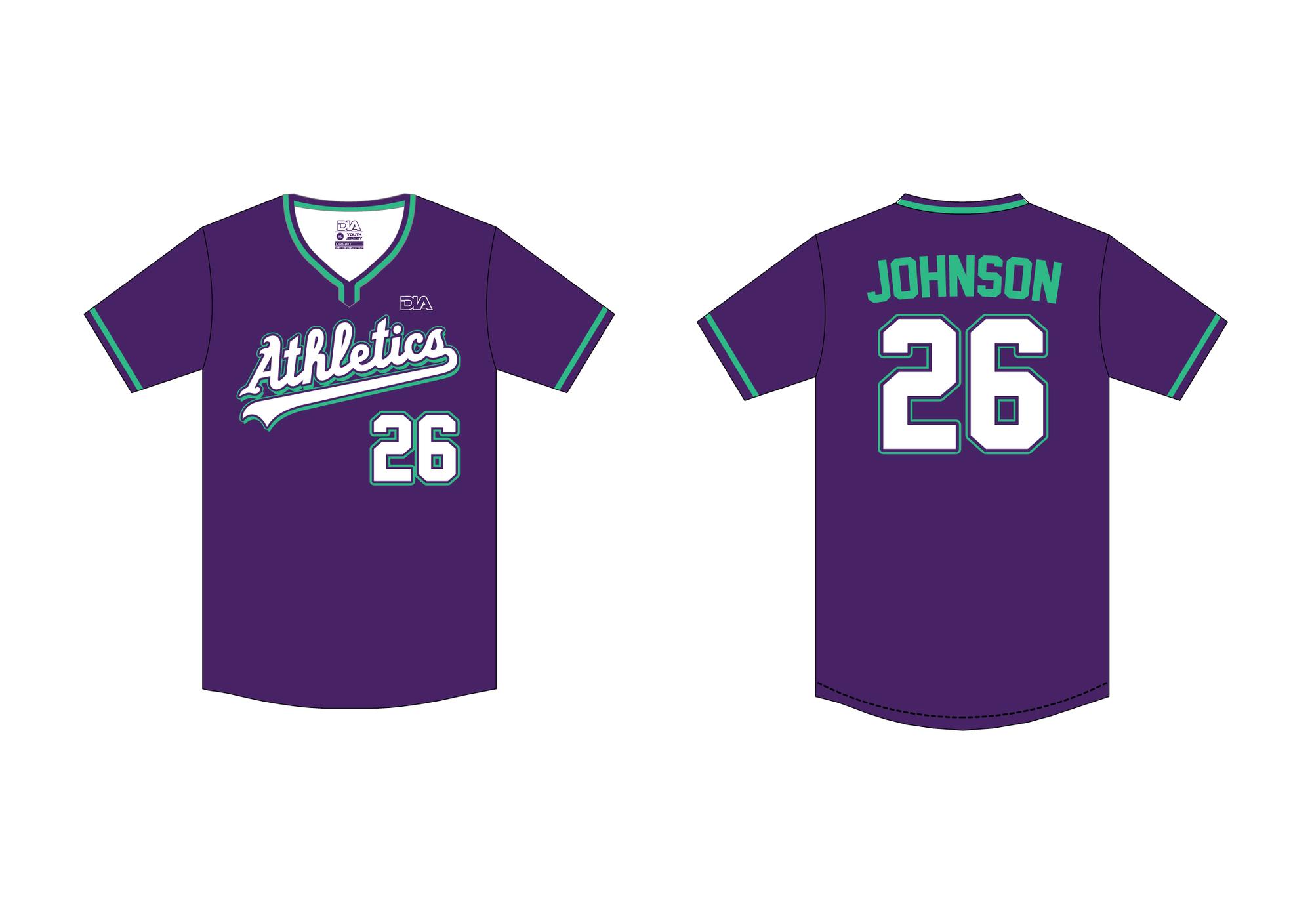 Athletics Baseball Pullover Jersey 