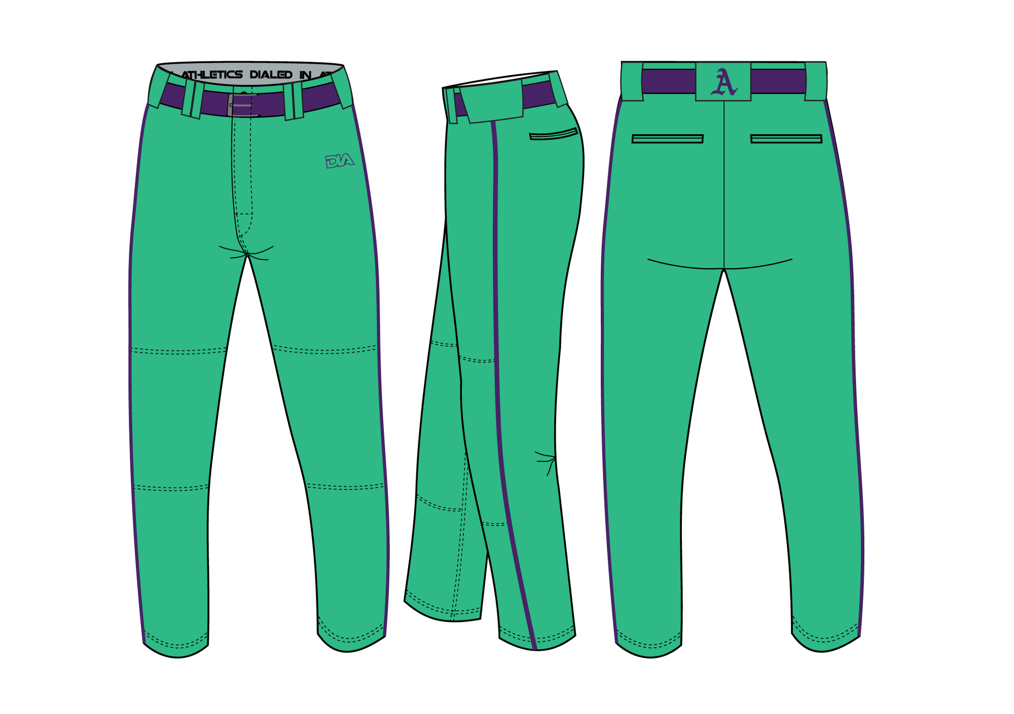 Athletics Baseball Pants 