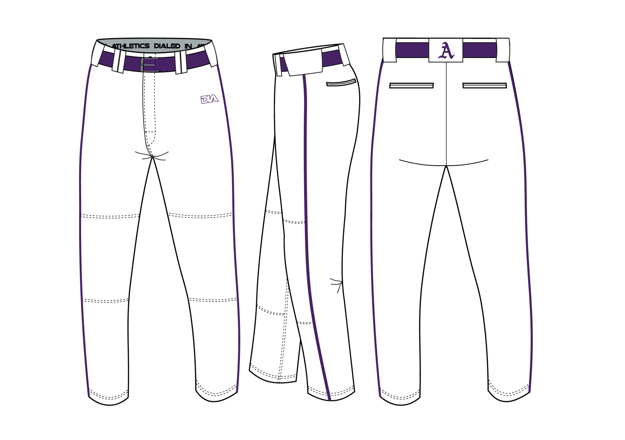 Athletics Baseball Pants 