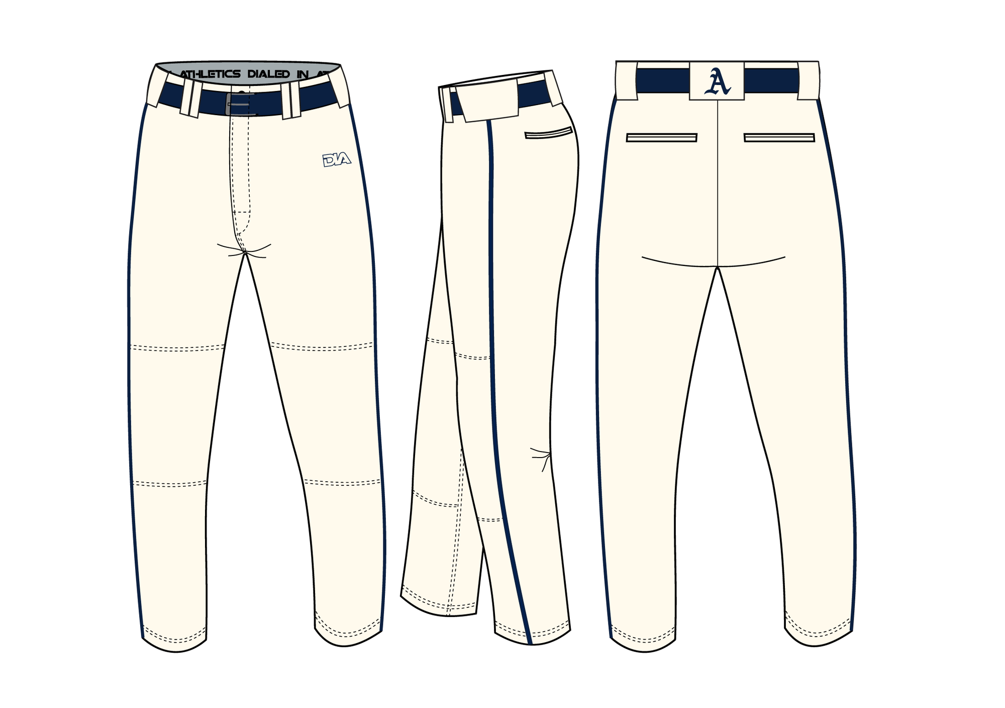 Athletics Baseball Pants 