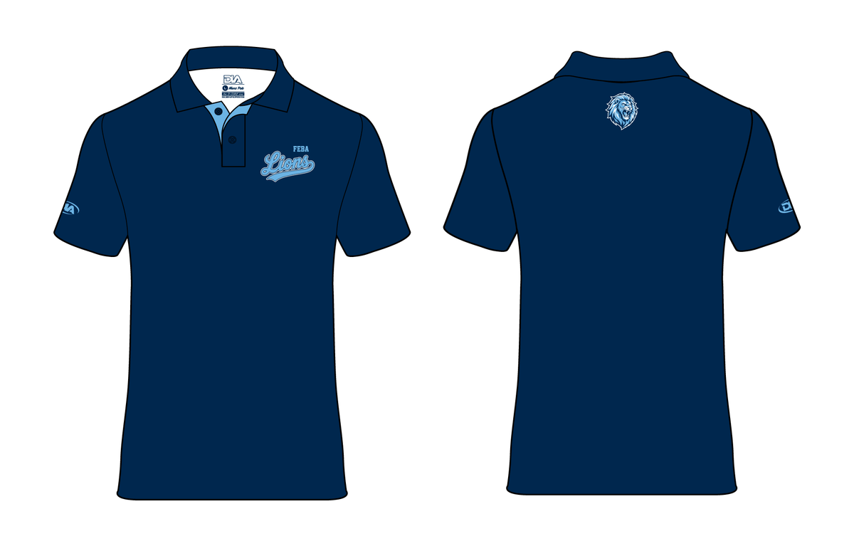 FEBA Lions Athletic Polo 