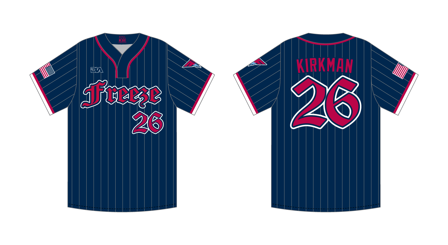 Flagstaff Freeze Stealth 2-Button Jersey 