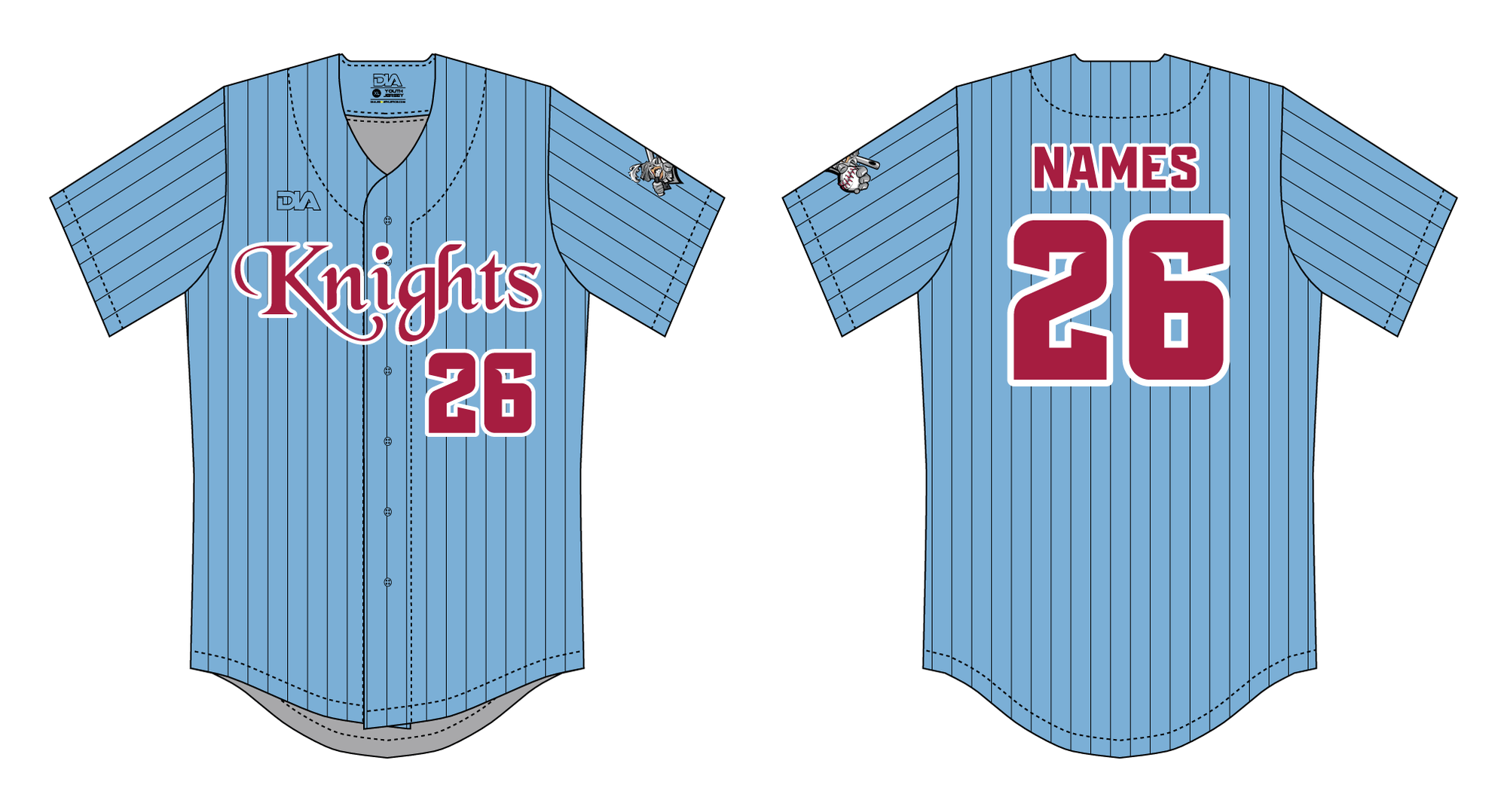 Knights Classic Button-Up Jersey 