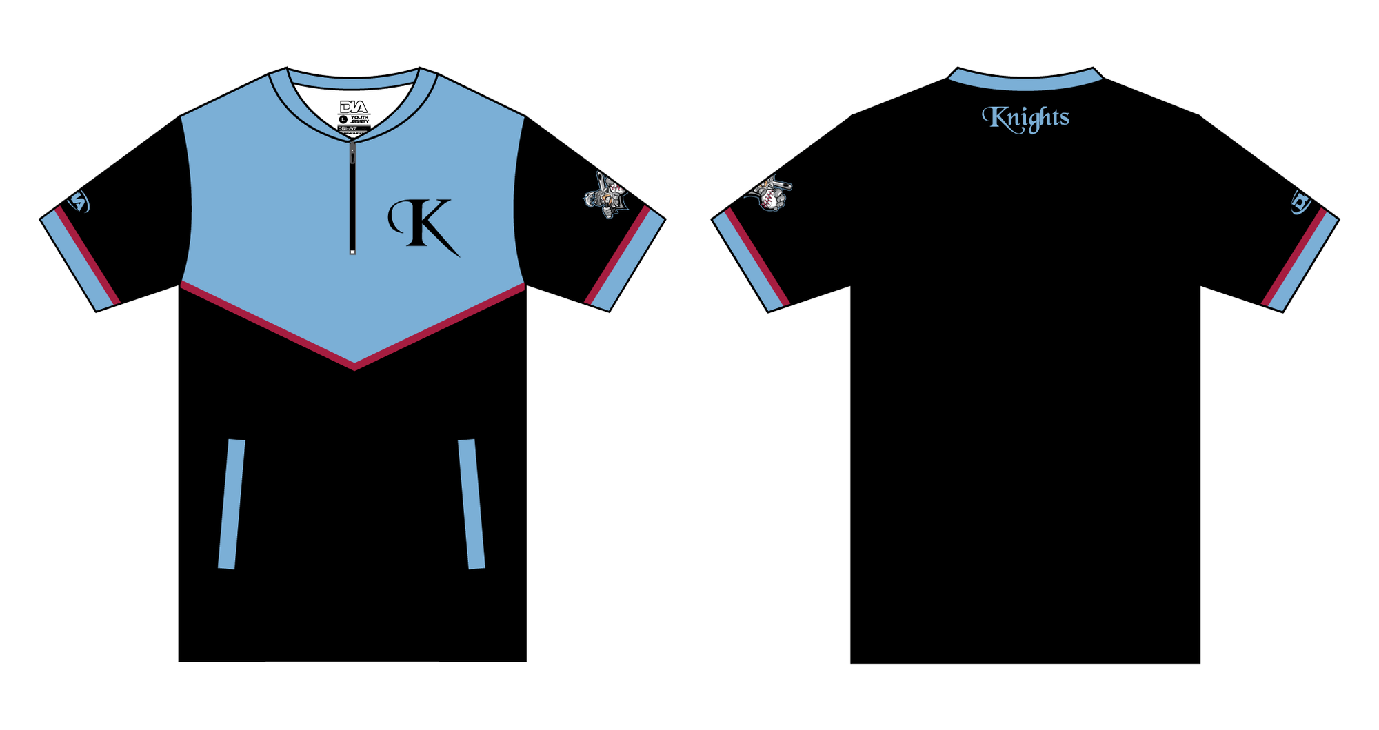 Knights Pro-Form Quarter Zip 