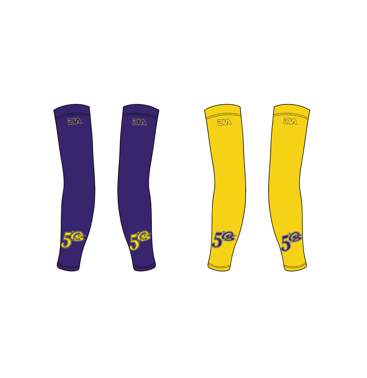 Oconomowoc 5o's Arm Sleeves 