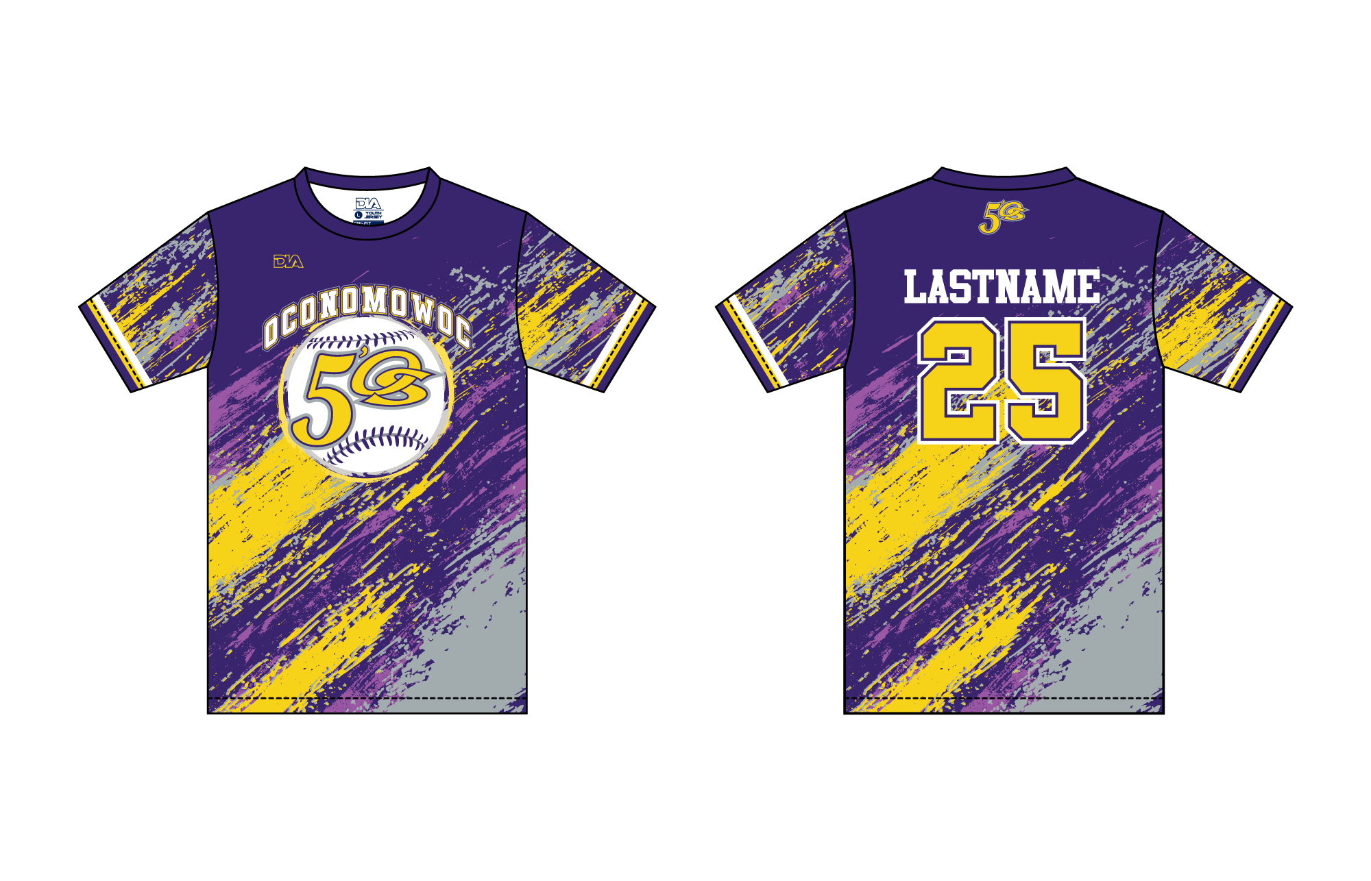 Oconomowoc 5o's Baseline Dri-Fit Tee 