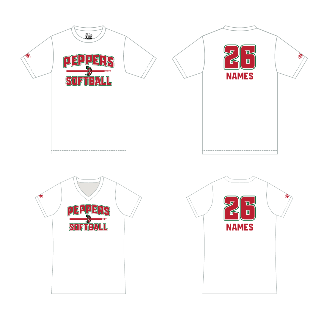 Nor Cal Peppers Baseline Dri-fit Tee 
