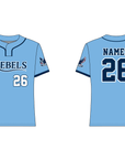 Redding Rebels Stealth 2-Button Jersey 