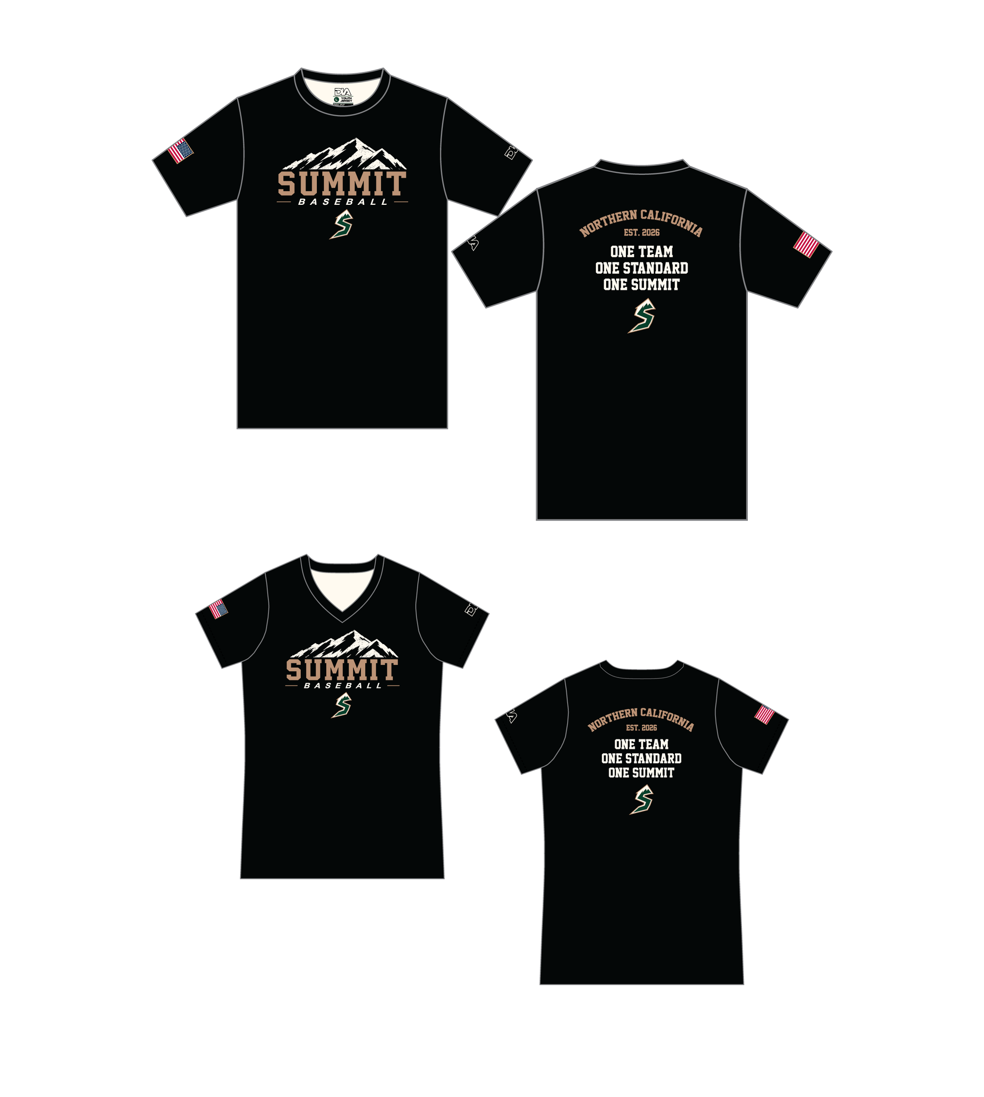 Summit Baseball Baseline Dri-Fit Tee 