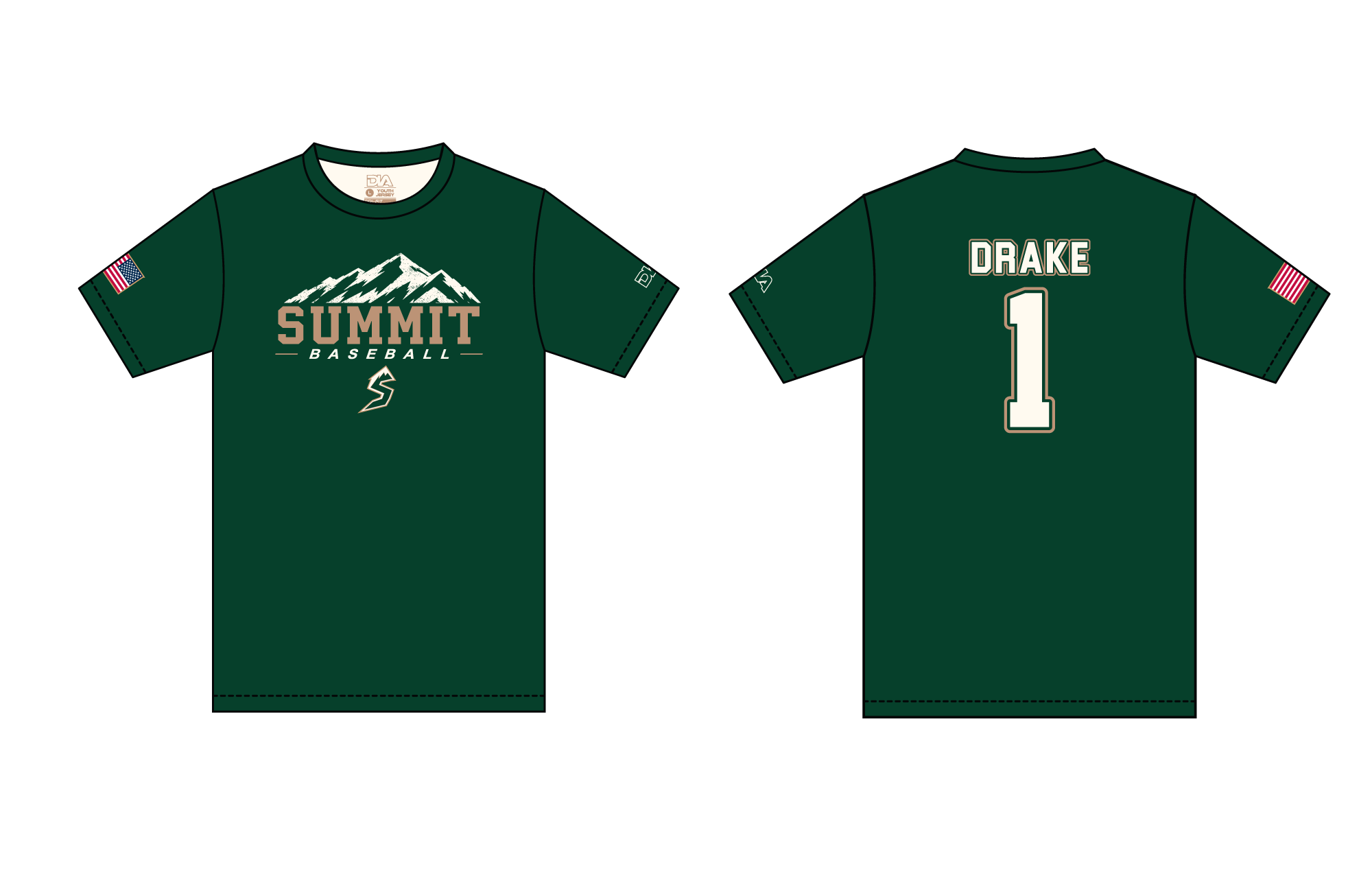 Summit Baseball Baseline Dri-Fit Tee 