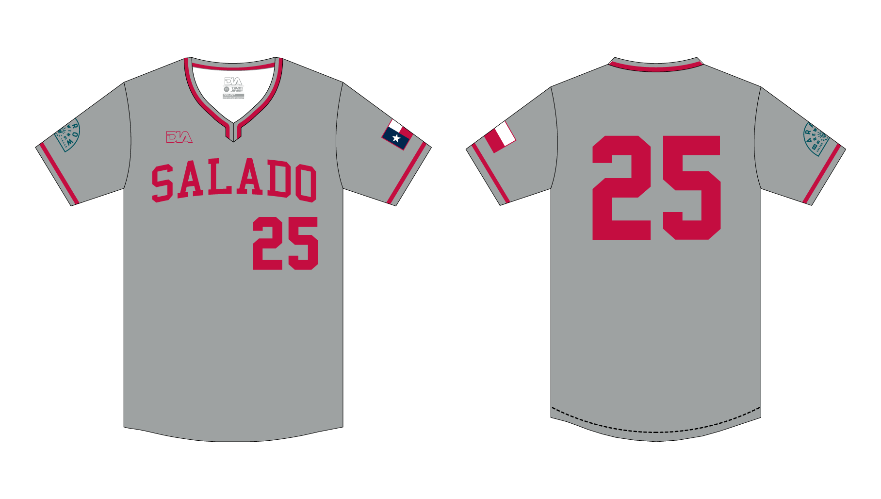 Salado Swingers Baseline Pullover Jersey 