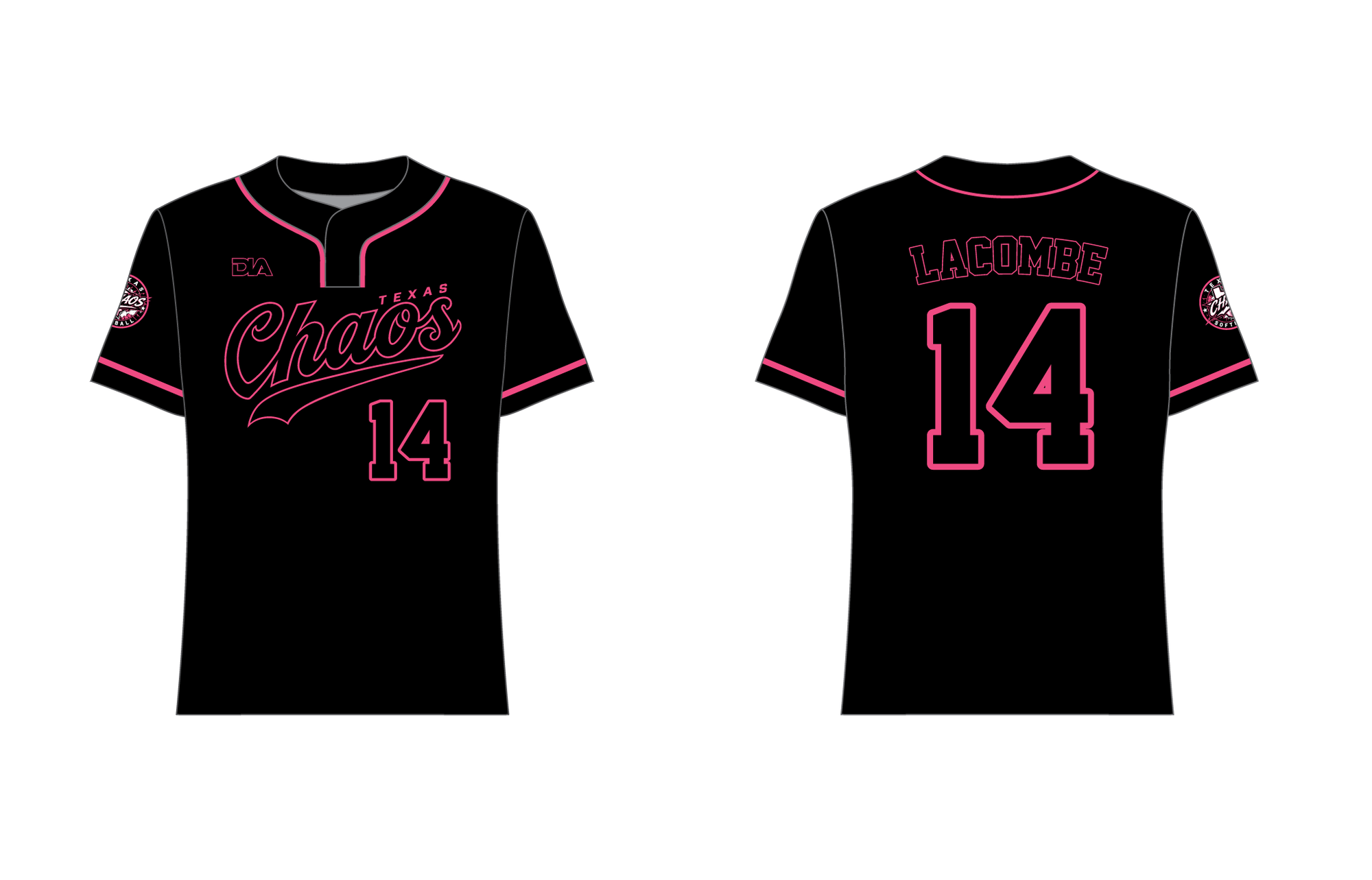 Texas Chaos Stealth 2-Button Jersey 